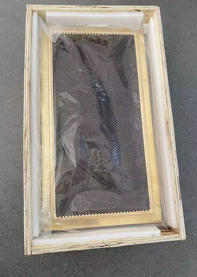 Emi Shielding Tinplate Honeycomb Waveguide Air Vents Panels For Rf Cage