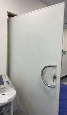 Mri Brass Frame Rf Shielded Doors Custom Size 1.2m X 2.1m With Hole