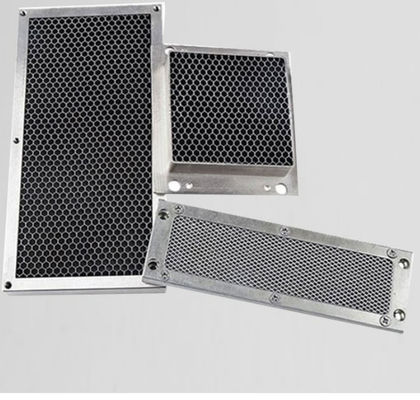 Honeycomb Waveguide Air Vent With Low Pressure Drop