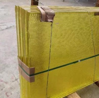 12mm Lead Shielding Glass Rectangle High Durability