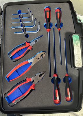 Ergonomic Rubber Handgrip Nonmagnetic Tool Set Custom Laser Mark 25×15×5cm for Magnetism-Sensitive Working Zones