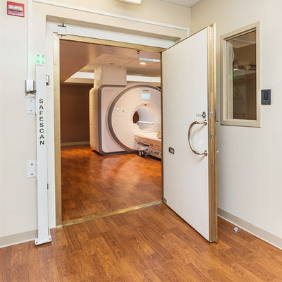 Customized White RF Shielded Mri Room Single Door For Hospital