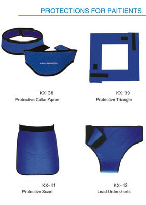 4mmpb 1000mm Lead Apron With Thyroid Collar Ct Scan Radiation Protection Accrssories SGS