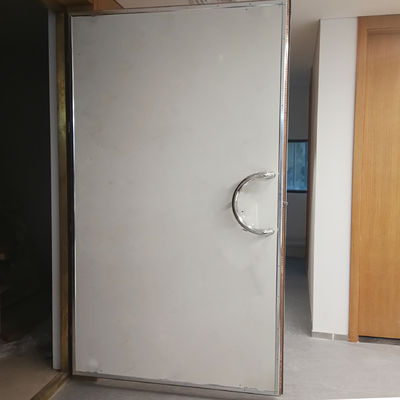 درب محافظ RF با قاب چوبی محافظ 100dB و طراحی بازشو افقی برای اتاق‌های MRI