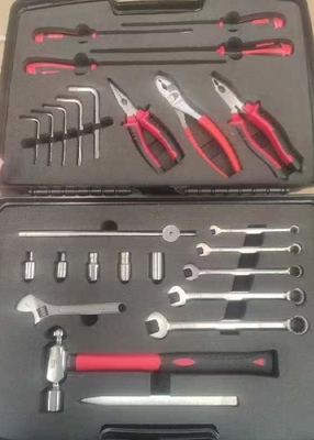 نوار سخت پلاستیکی غیر آهنین ابزار کیت اندازه و مورد شامل