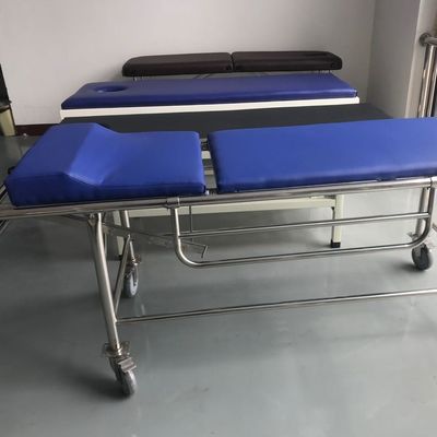 سه تسمه ایمنی قابل تنظیم غیر مغناطیسی برانکارد نگهدارنده بیمار شامل حمل و نقل بیمار استفاده شده محیط های حساس مغناطیسی MRI