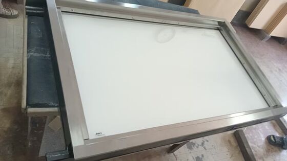 Smooth Edge Type Circle X Ray Screening Glass Radiation Protection Glass for Medical Facilities and Security Checkpoints
