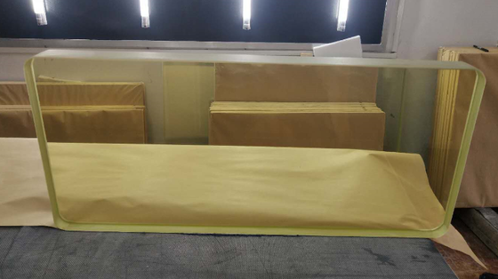 Varies Depending On Size And Thickness Radiation Lead Glass Lead Equivalent 25mm Pb Radiation Shielding Glass For Nuclear Medicine And Research