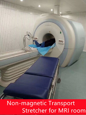 کشویی غیر مغناطیسی با آلیاژ آلومینیوم غیر مغناطیسی برای اسکن MRI و CT با ظرفیت وزن 200 کیلوگرم