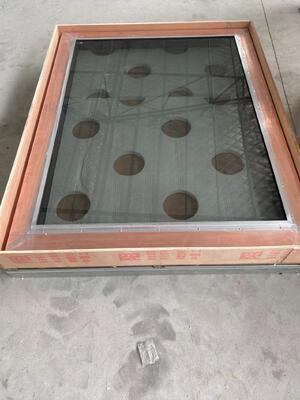 پنجره محافظ RF با دید بالا با 70٪ تا 90٪ انتقال نور و 100-110 dB RF Attenuation برای اتاق های MRI