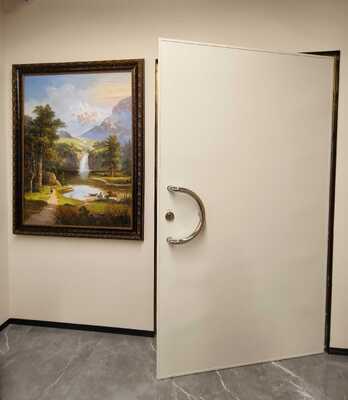 درب محافظ دو لنگه RF با روکش پودری ساخته شده برای محیط های سخت و کاربردهای MRI