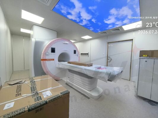 قفس محافظ RF MRI با پانل های محافظ مس