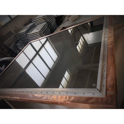 پنجره محافظ RF با محدوده فرکانس 10 تا 130 مگاهرتز 1200 * 900 میلی متر اندازه و تا 100 DB حفاظت موثر