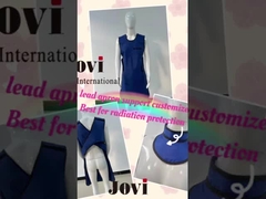 پیشپوش های سربی با کیفیت بالا که برای حفاظت هسته ای مناسب هستند