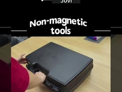 مجموعه جعبه ابزار کیت ابزار غیر مغناطیسی برای تعمیر اسکنر MRI با لوگو لیزر سرویس اضافی