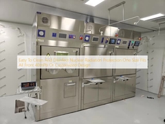 تمیز کردن و ضدعفونی آسان محافظت از تشعشعات هسته ای یک اندازه مناسب برای همه جلو 40mPb یا طراحی سفارشی