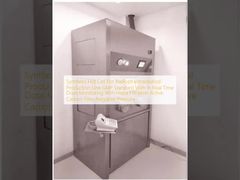 سلول داغ سنتز برای خط تولید رادیودارو با استاندارد GMP با مانیتورینگ دوز در زمان واقعی با فیلتراسیون هپا و فیلتر کربن فعال فشار منفی